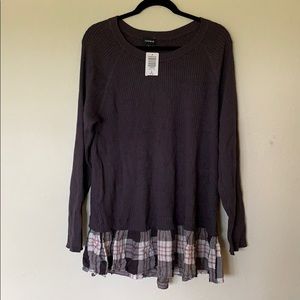 Torrid sweater blouse
